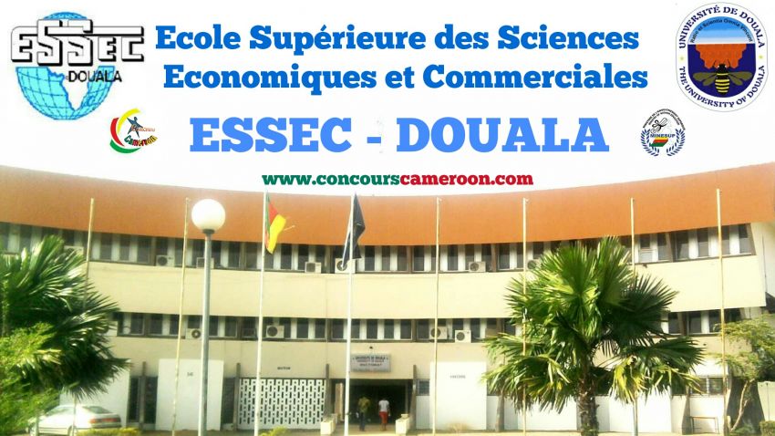 Resultats concours ESSEC de Douala 2023-2024