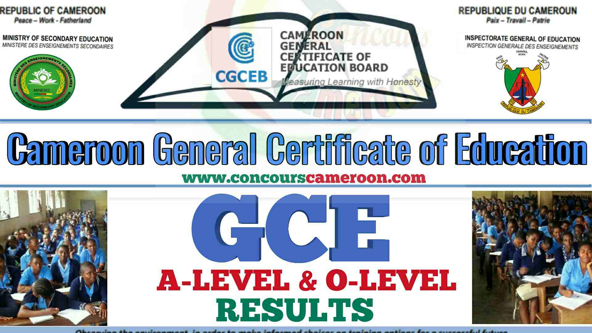 Cameroon GCE Advance Level Mathematics (Pure, Mechanics & Statistics) Past Questions free Download