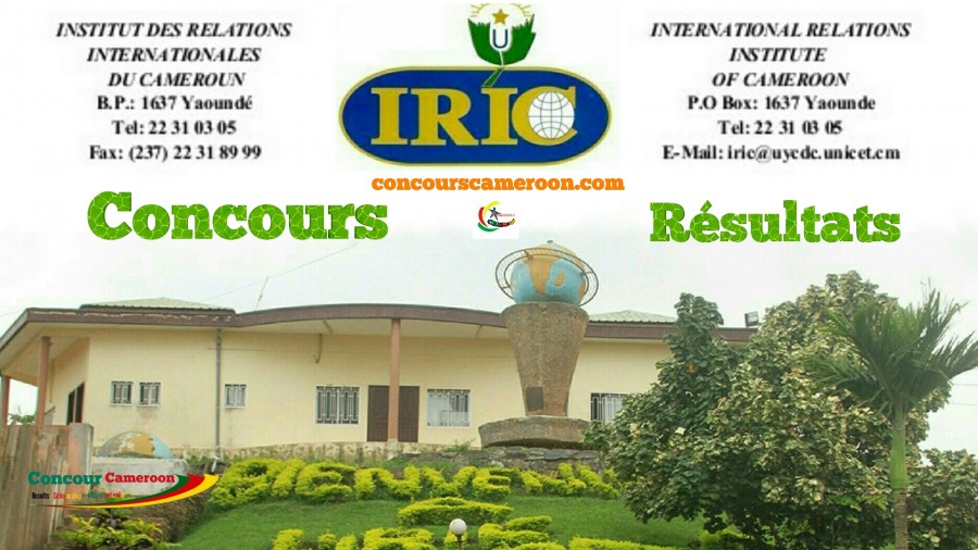 Résultats du concours d’entrée au cycle Master en Relations Internationales à IRIC 2020-2021