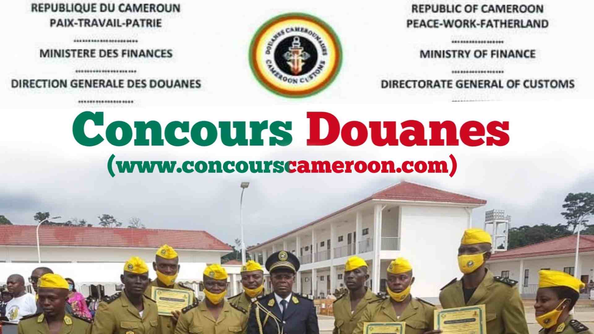Concours Douane CEMAC EIED 2022/2023 CONCOURS CAMEROON