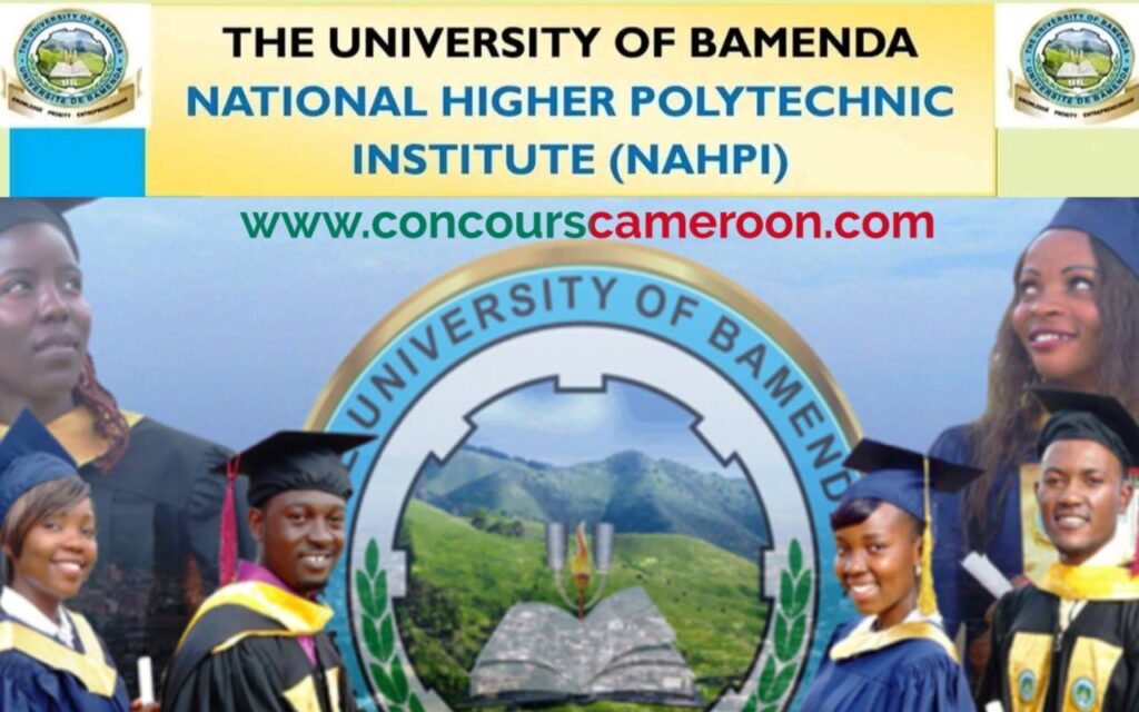 Résultats concours polytechnique Bamenda (NAHPI) 2023-2024
